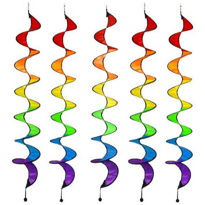 5 Stück Tier-spiral-dekoration, Spirale Zum Entlüften, Spiralförmiges Girouette, Für Pelouse, Garten, Hof, Außendekoration, Spirale Zum Entlüften Und Spirale