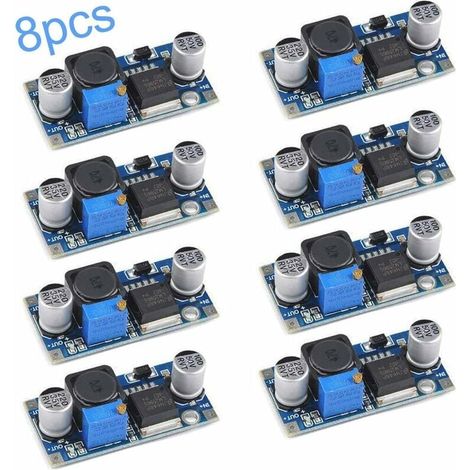 Lot Von 8 Buck Dc-dc Lm2596s-wandlern, Spannungsregler Von 3,2-46 V Auf 1,25-35 V, Buck-wandler, Stromversorgungsmodul, Für Arduino
