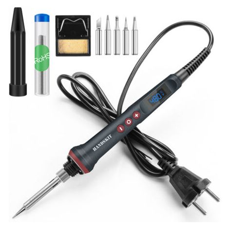 Led-anzeige Mit Leistungsstarkem Numerischem Lcd-display, 90 W, 220 V, Einstellbare Temperatur, 4 Farben