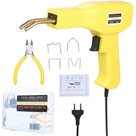 Kit Zur Reparatur Von Soudure Plastic, Agrafeuse A Chaud Für Die Reparatur Von Plastique Mit 400 Agrafes, Agrafeuse Plastique Zur Reparatur Von Schokolade Und Autos, Pistole Für Soudage Soudage Plasti