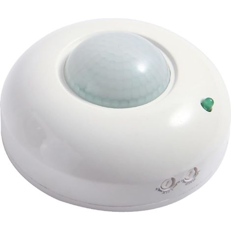 Unterbrecher Des Pir-bewegungsmelders 360° Für Decke, Unterbrecher Des Leuchtmelders, Einstellbare Verzögerung Und Lux, Hohe Empfindlichkeit, Verwendung Im Innenbereich