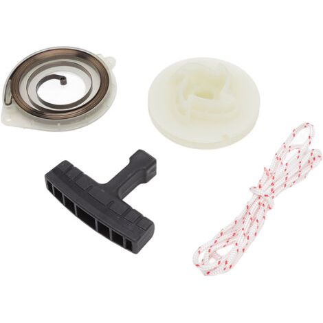 Kettensägen-starter-reparatursatz, Modelle 445e, 450, 455, 460, Seilrolle, Federgriff, Farbe Zufälliger Griff