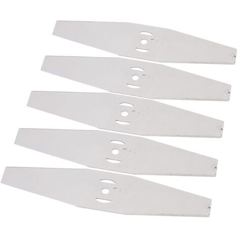 Set Mit 5 Ersatzmessern Für Elektrische Rasenmäher-gartengeräte.