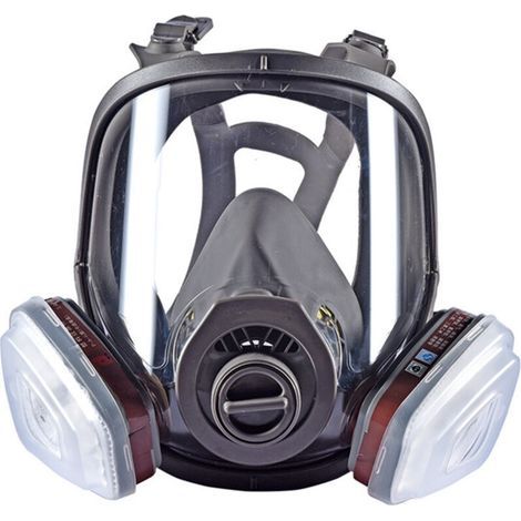 Schutzmaske 14 In 1, Atemschutzmaske, Wiederverwendbar, Gasmaske, Filter, Schutz Gegen Gasdampfer, Anti-poussière-maske, Ansaugvorrichtung, Ausspülvorrichtung, U. A