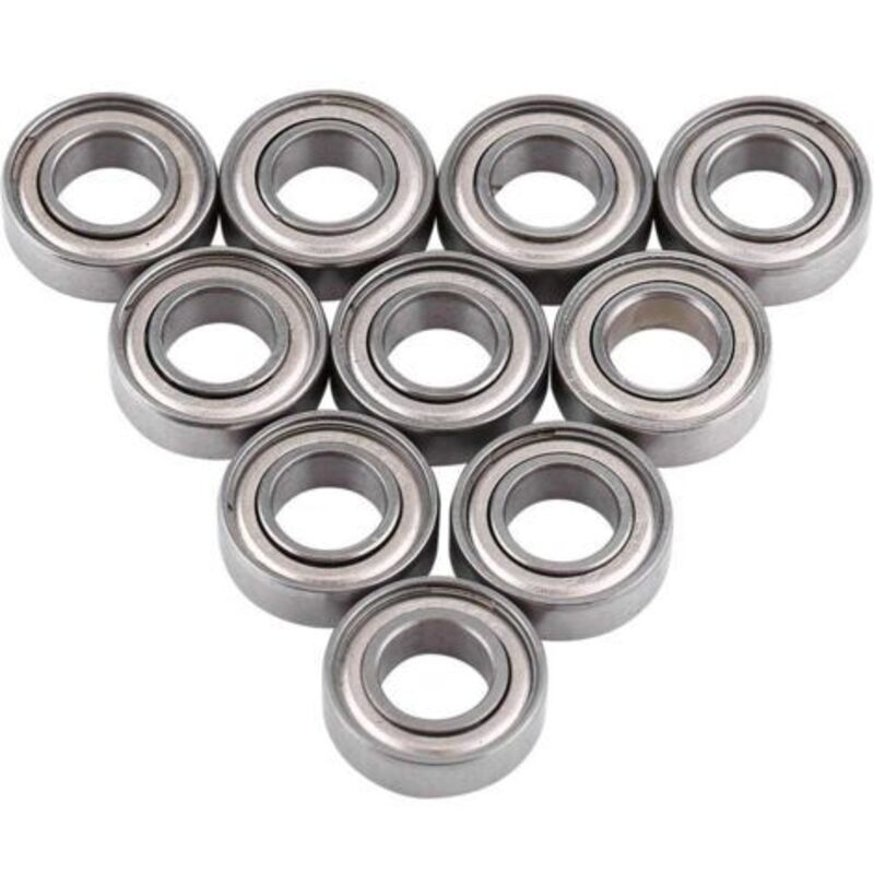 Packung Mit 10 Doppelt Geschirmten Stahlkugellagern 8 X 16 X 5 Mm – Geräuscharm – Präzise Mechanische Anwendungen – 688zz