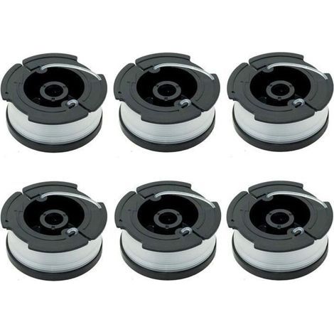 Spule Aus Nylonfaden – Black & Decker – A6481 A6485 – 6er-pack – 10 M – Kantenschneider-ersatz