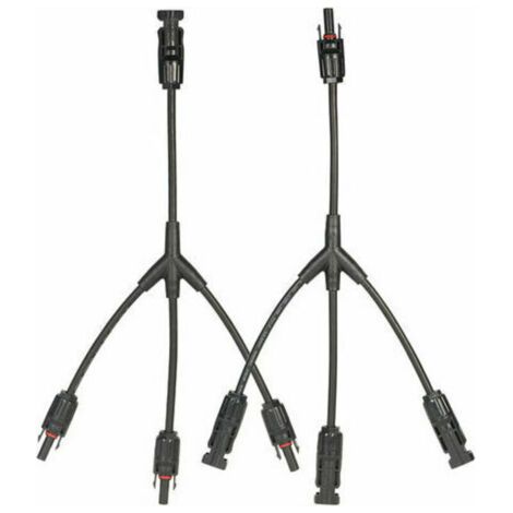 Mc4 Y-typ-solarpanel-kabelanschlussadapter, 1 E M/fff Und F/mmm - 1 E M/fff Und F/mmm