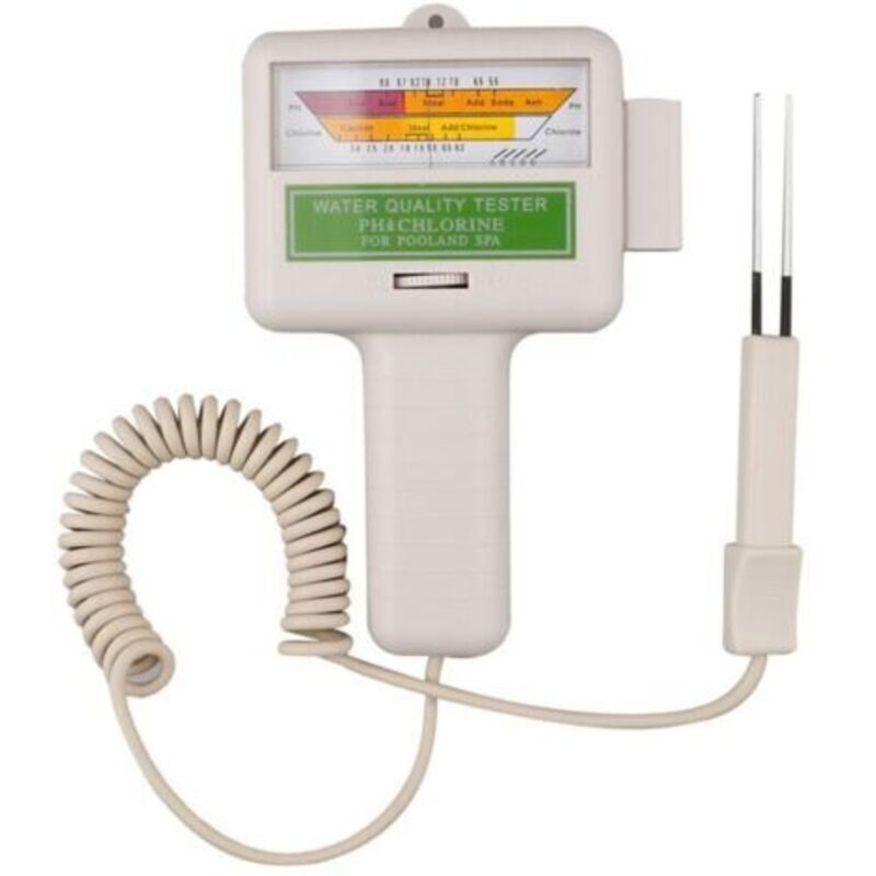 Kit De Testeur De Compteur D'Eau De Chlore Ph, Moniteur Numérique Portable D'Analysis