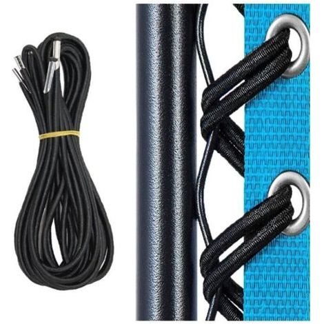 Ersatzseil – Universal – 4 Elastische Seile – 2 M Lang – 1,35 M Kurz – Weiß