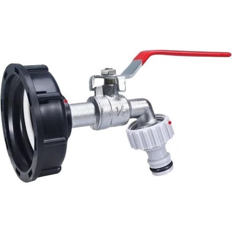 Adapter Für Ibc-boxen / Zubehör Für Behälter - Robinet S606 / Ersatz-verbindungsstück Für Flaschenhalter / Schneller Schlauchhalter (bus Aus Kunststoff)