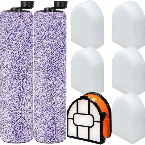 Packung Mit 8 Teilen: Rouleaux-brosses Und Filters Wdb1f2 – Passend Für Den Ersatz Von Rouleauxsss Und Filters
