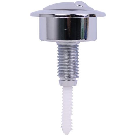 Silberner Spülknopf, Toilettendruckknopf, Toilettenspül-doppeldrücker, Für Toilettenspülung