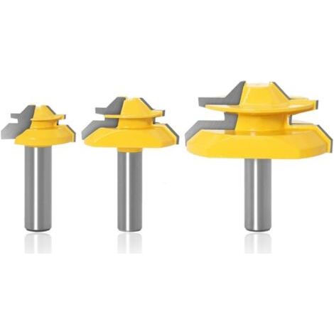 45-grad-verrouiller-gehrungsrouter-bit [1/2 Zoll Lang] Holzfräse Für Menüwerkzeuge