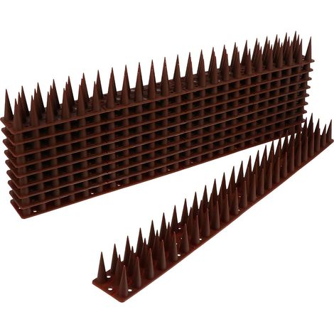 Taubenspikes, 5,4 Meter, Taubenspikes Für Balkone, Vogelabwehr Aus Kunststoff Für Tauben, Katzen, Spatzen, Anti-katzen-fensterspikes, Tierfreundliche Taubenspikes (12)