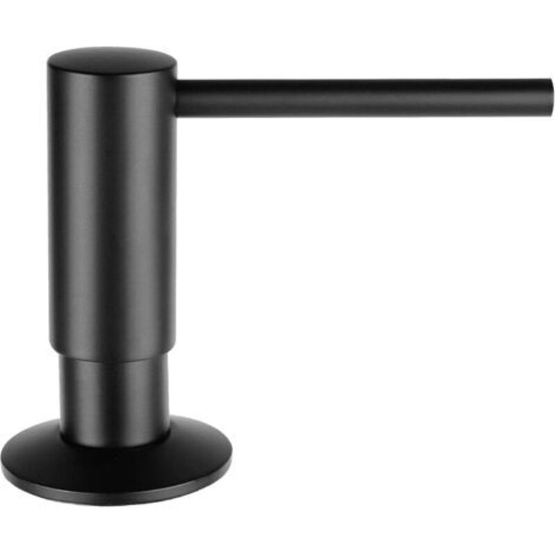 Distributor Savon Encastrable 500 Ml Pompe Liquide Vaisselle Desinfektionslotion Oder Lessive Liquide Distributor Savon De Cuisine Wiederaufladbare Öffnung 25-49 Mm 360° Rotatif Noir
