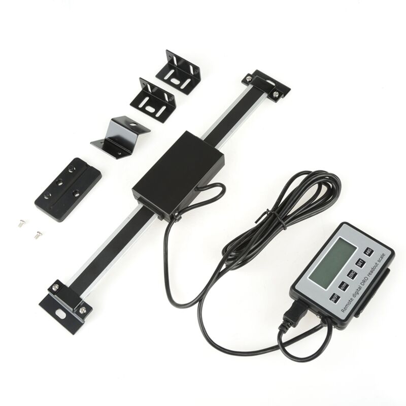 Digitale Lineare Fernbedienung, 0–150 Mm Ferngesteuerte Lineare Skala, Lcd-digitalanzeige, Multifunktionales Messwerkzeug, Anzeigelineal Für Fräsmaschinen, Holzbearbeitung Und Metalldrehmaschinen