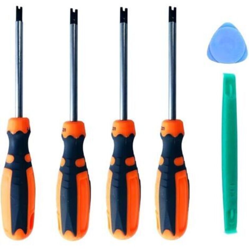 4-teiliges U-gabel-typ-u-schraubendreher-set, 1,7 Mm, 2,0 Mm, 2,3 Mm, 2,6 Mm, Präzisions-anti-rutsch-schraubendreher-set Mit Magnetischem Multifunktions-handwerkzeug