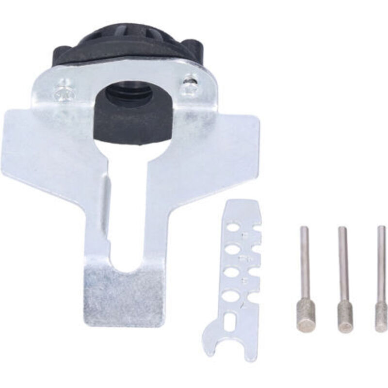 Kettensägen-schärfführung, Bohrer-adapter, Klingenfeile, Drehwerkzeug-set