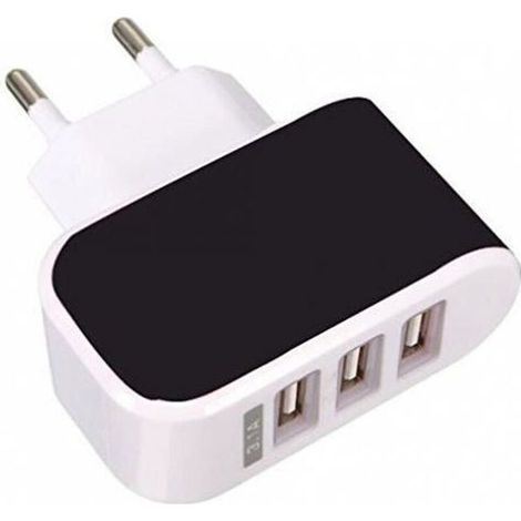 Ladegerät Usb-anschluss 3 Ports Universeller Anschluss (max. 3,1 A), Adapter Usb-anschluss Für Apple Ios, Android, Tragbare Geräte