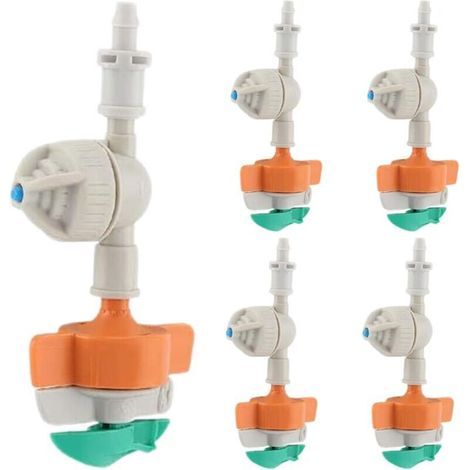 5 Stück Rotierender Sprinkler – Hängendes Bewässerungswerkzeug – Gartensprinkler – Für Blumenbeete, Sportplätze, Bauernhöfe, Höfe, Gewächshäuser Usw