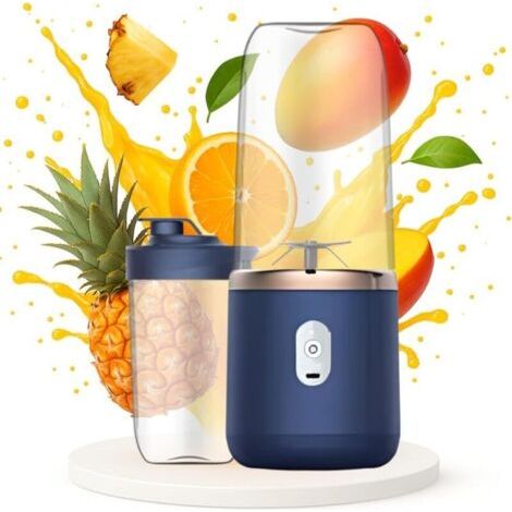 Tragbarer, Wiederaufladbarer Mixer Für Smoothies Und Shakes, Kompakt Und Kompakt, Für Den Mobilen Einsatz