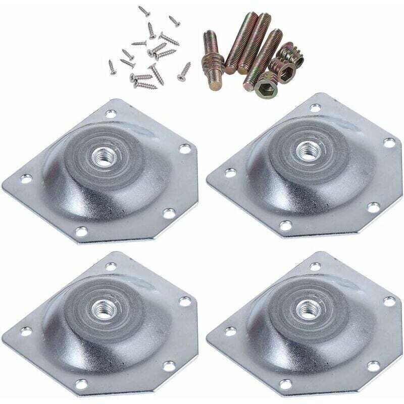 4 Stück Montageplatten Für Möbelstücke, Befestigungsplatten Für Canapé-tischplatten Mit Aufhängung, 5/16 Stück
