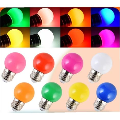 20 Stück B22 Bajonett-led-glühbirne, 3 W = 30 W, Ac 220 V-240 V, 240 Lm, Für Zuhause, Hochzeit, Halloween, Weihnachten, Party, Bar, Stimmungs- Und Farbbeleuchtung [energieklasse A+]