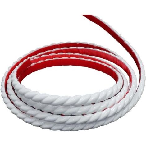 (10 Mm, Weiß) 5 Meter Dekorativer Pvc-klebestreifen, Fliesen-tapetenbordüre, Spiegelrahmen-dekoration, Schrank, Möbel, Wand, Decke, Dekorative Leiste Für Die Endbearbeitung