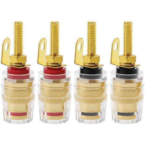4-mm-bananenstecker Für Verstärkerlautsprecher.