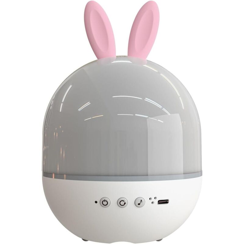 Baby-nachtlicht, Sternenhimmel-projektor, 6 Filme, Kinder-nachtlicht, Bluetooth, Musikalisch Und Leuchtend, 360° Drehbar, Fernbedienung, Kawaii-deko, Schlafzimmer, Osterdekoration, Baby-geschenk, Mädc