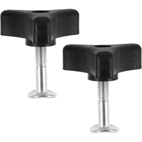 Dreieckiger Griff Für Rasenmäher – 2-teiliges Set Aus Metall Und Kunststoff – Ersatzteile Für Praktischen Griff – Gartenpflegezubehör, Kompatibel Mit Den Meisten