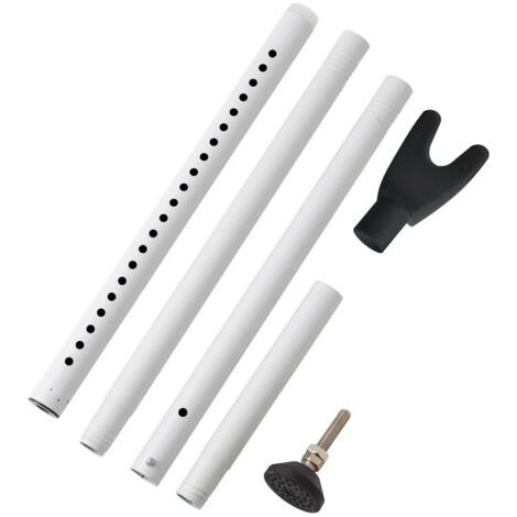 Weiße Türhalterung/-stange, Glastürhalterung/-stange, Einziehbarer Und Verstellbarer Türriegel, Antikollisionsvorrichtung, Teleskopstange
