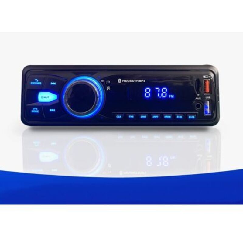Autoradio Bluetooth Main Free 5.0, Ukw-postradio-autoradio Bluetooth, Autoradio 1 Din Für 12v-auto, Unterstützt 2 Usb/aux/sd/tf/mp3, Unterstützt Ios/android