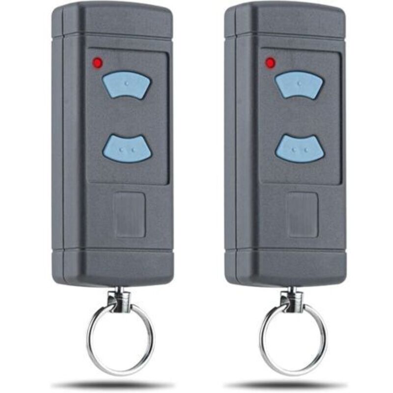 Lot Von 2 Fernbedienungen Für Hormann Hsm4-868 Hse2-868 – Ouvre-porte De Garage – 868,3 Mhz – Bouton Bleu – Hs4-868, Hs(m) 2/4, Hsz1-868, Hsp4-868 Hsp4-c Hsd2-a Hsd2-c