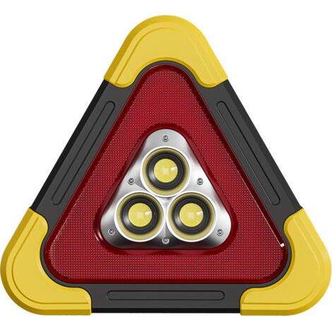 Dreieck-warnschild, Solar-vorsicht, Hinten, Lkw-sicherheitsmarkierung Für Den Außenbereich, Gerichtetes Auto-notfalldreieck, Dreieckiges Pvc-reflektierendes Material
