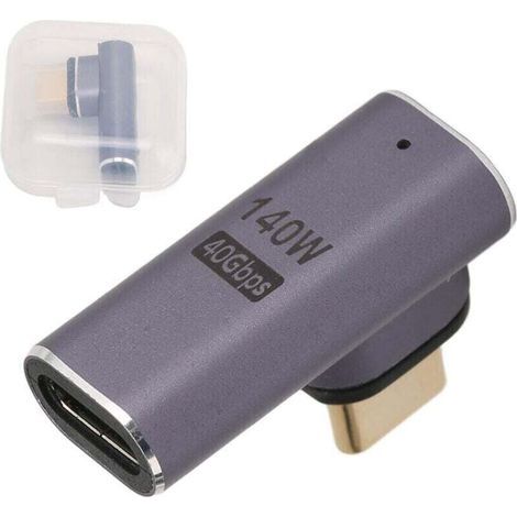 Magnetischer Typ-c-adapter, 140 W, Schnelles Pd-laden, 8k-videoübertragung, 24 Broschen Mit Vollfunktion [140 W], Magnetischer Typ-c-adapter