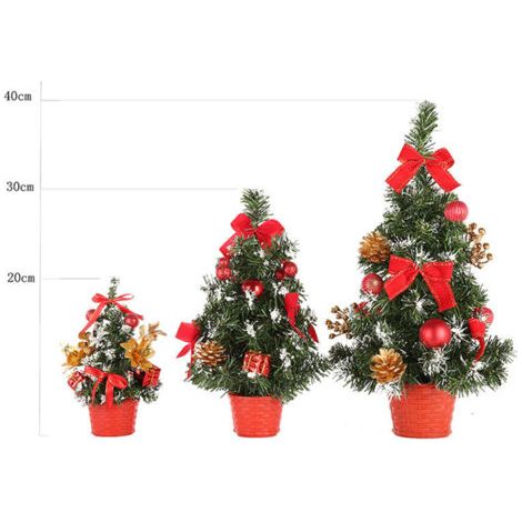 Mini-tisch-weihnachtsbaum, Heimdekoration, Kleines Desktop-party-ornament, Familiengeschenk