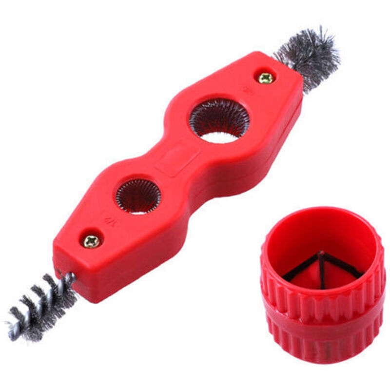 4-in-1-kupferrohrreiniger- Und Reibahlen-set, Rohrpolieren, Fasenwerkzeug, Innen-/außenentgratung Für Pvc-, Ppr-, Messing- Und Aluminiumrohre
