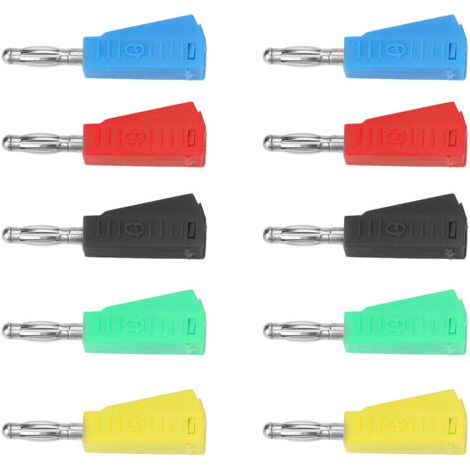 Lautsprecher-bananenstecker, Vernickelt, Stapelbar, Fortschrittliche Technologie Für Klassenzimmer, Industrie, Lautsprecher Und Labore
