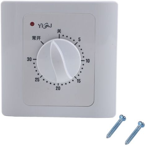 Pobite Mit Timer, Digitaler Indoor-outdoor-timer, Für Ventilatoren, Lichtschachtlichter
