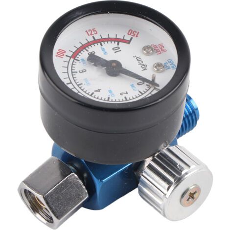 Luftdruckregler, 0–150 Psi Spritzpistole, Kompakte Flexible Einstellung Für Pneumatische Farbeinlassverbindung