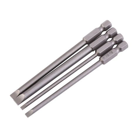 Magnetische Schlitzschraubendreher-bits, S2 Alliag Sewer Lied Bit Bits-anwendung, Für Heimtextilien Und Zubehör