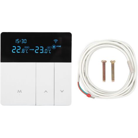 Intelligenter Digitaler Thermostat, Lcd-display, Ntc, Programmierbarer Elektrischer Heizungstemperaturregler, Ac90v-240v