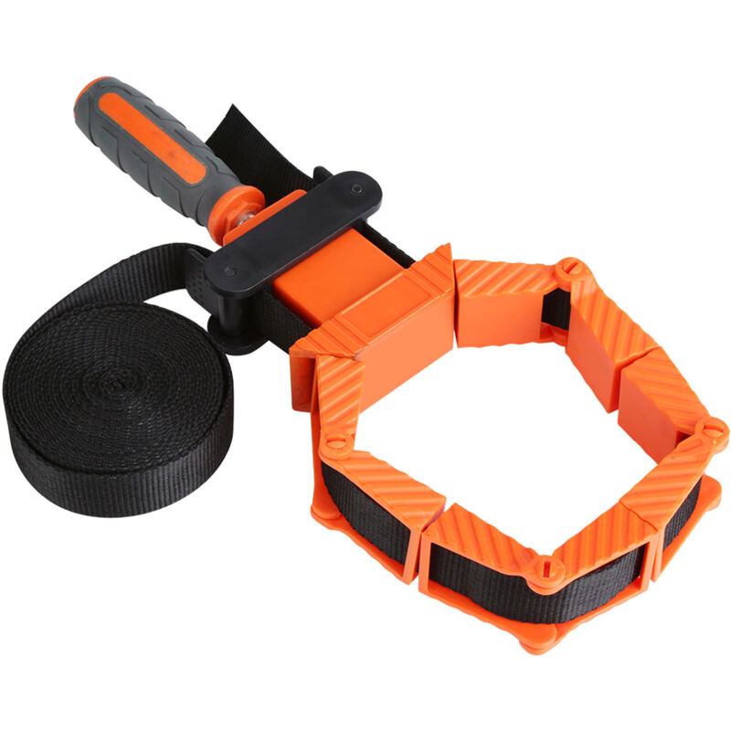 4m Carpentry Band Clamp Ratchet Corner Clamp Gehrung Vise Framing Tool