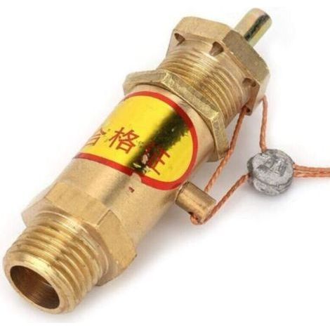 Rückschlagventil Für Luftkompressor, G1/4-sicherheitsventil Aus Messing, Ersatzteile Für Drucklager Für Kessel/dampferzeuger.