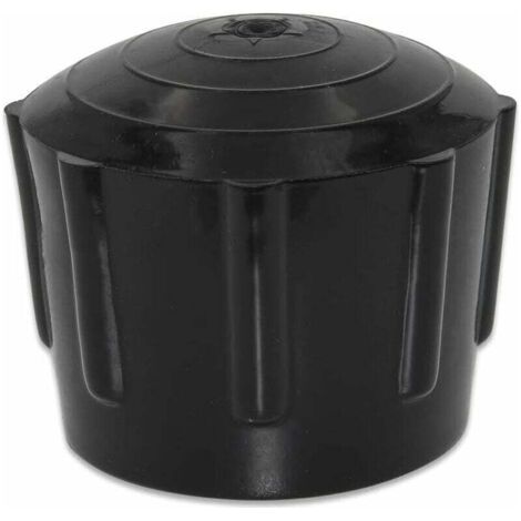 Set Mit 4 Bodenschonern Aus Synthetischem Gummi, Rutschfest, Für Runde Möbel, Durchmesser 35 Mm, 3,5 Cm, Schwarz