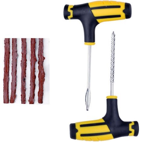 Autoreifen-reparatur-werkzeuge, Gummistreifen, Reifen-reparatur-set, Rebound-werkzeug-set, Tubeless-reifen-pannenstopfen