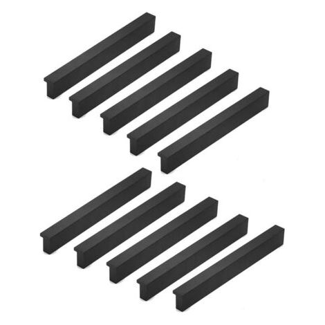 10 Stück 90° L-förmige Türgriffe Für Küche, Schlafzimmer, Schrank, Schublade, Garderobe, Innenmöbel, Aluminium, 96 Mm