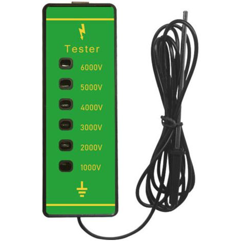 Abs-tester Für Elektrische Spannung, Clôture Clôture Digital, 1000 V–6000 V, Aktuelles Messgerät