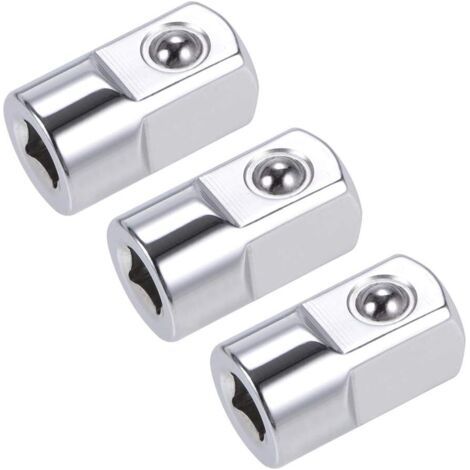 Lot Von 3 Stück 1/4 Zoll Reduzierstück-adapter Auf 1/2 Zoll Männlich Cr-v-stahl
